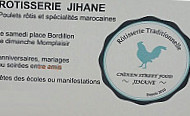 Rôtisserie Jihane menu