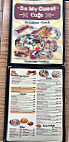 Be My Guest Cafe menu