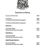 Gaststätte Wirtz menu