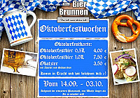 Gaststätte Bierbrunnen menu