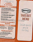 Denny's menu