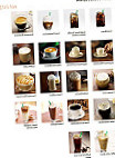 Starbucks menu