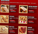 Kfc E Ridge Rd menu