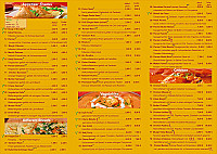 House Of India menu