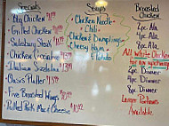 American Diner menu