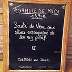 Ô Quai Des Brunes menu