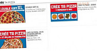 Domino's Pizza menu