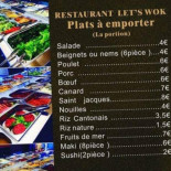 Let's Wok Piatti