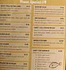 House of Thai menu