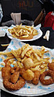 Hunters Fish Chips food