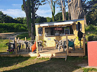 The Perzel Hut inside