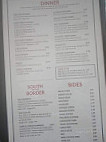 Hesperia House Restaurant & Lounge menu