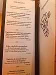 Sagrantino menu