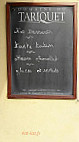 Le Petit Tarbais menu