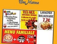 Home's Pizza menu