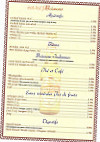 Le Delice Indien menu