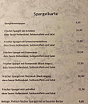 Adria-stuben menu