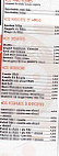 L'océane Pizza menu