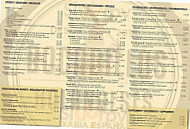 Bocadillos Holandeses menu