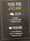 La Pizz'Zinc menu