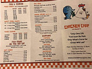 Chicken Coop menu