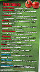 Pizzeria Tarantino menu