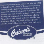 Culver's Piatti