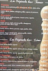 Delizia Pizza menu