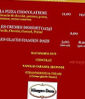 Le Palais des Pizzas menu