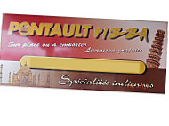 Pontault Pizza menu