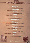 Roma Roma menu