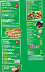 Pronto Pizza menu