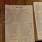 The Cut Bar Restaurant menu