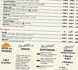 Smellie's menu