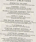 Salerno's menu