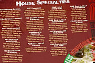 La Tolteca Mexican Restaurant menu