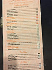 China Dragon menu