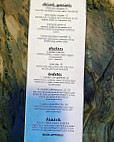 Paradiso Italian menu