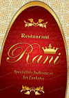 Rani Restaurant Traiteur menu