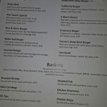 Darwin Tavern Piatti