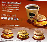 Mcdonald's menu