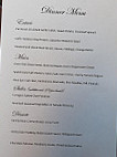 Shorethyme menu