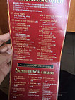 Zen Asian Grill And Sushi menu