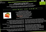 L'atelier Traiteur menu