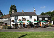 The Green Man Pub outside