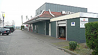 McDonald`s outside