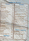 Creperie Les Boucaniers menu