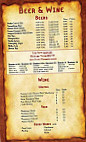 Fire Station 1 Brewing Co. menu