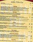 Cafe Renaissance menu