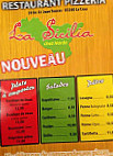 La Sicilia menu